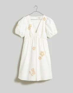Madewell Annamarie Embroidered Mini Dress -Madewell Sales NL107 NA5622 ld