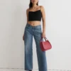 Madewell MWL Flex Sweetheart Crop Tank Top