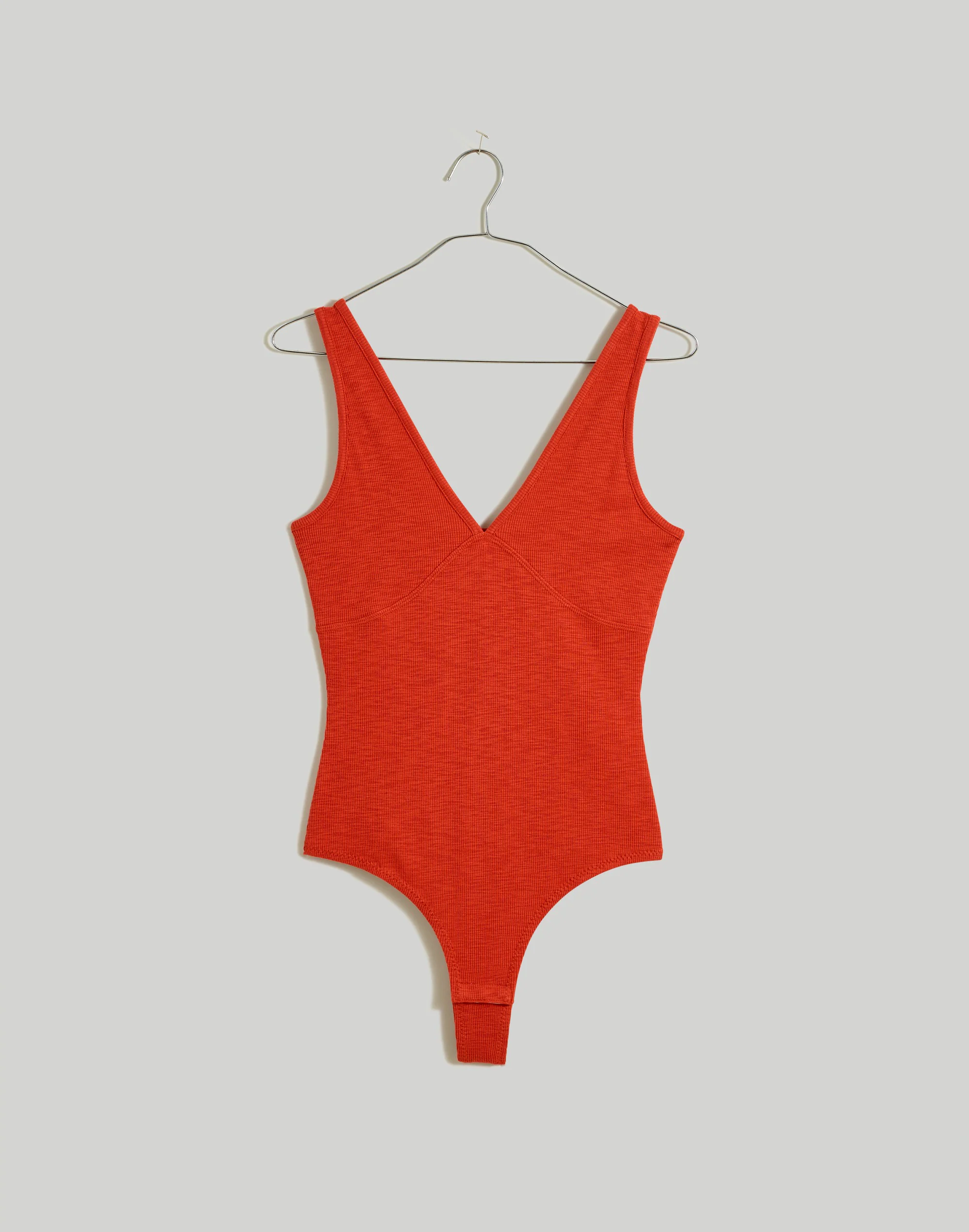 Madewell Deep V-Neck Thong Bodysuit 5 Madewell Deep V-Neck Thong Bodysuit - Image 5