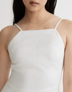 Madewell Goldie Midi Dress In 100% Linen -Madewell Sales NL435 NA0054 d5