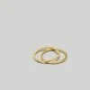 Madewell Delicate Collection Demi-Fine Rope Stacking Rings