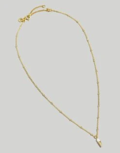 Madewell Pearl Ice Cream Pendant Necklace -Madewell Sales NL520 ED0747 d1