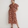 Madewell X Reistor Drawstring Maxi Dress