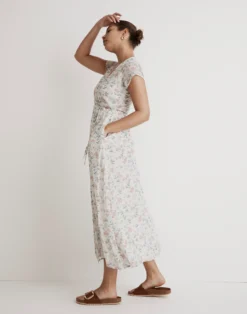 Madewell X Reistor Floral Wrap Maxi Dress -Madewell Sales NM016 EE4900 d1